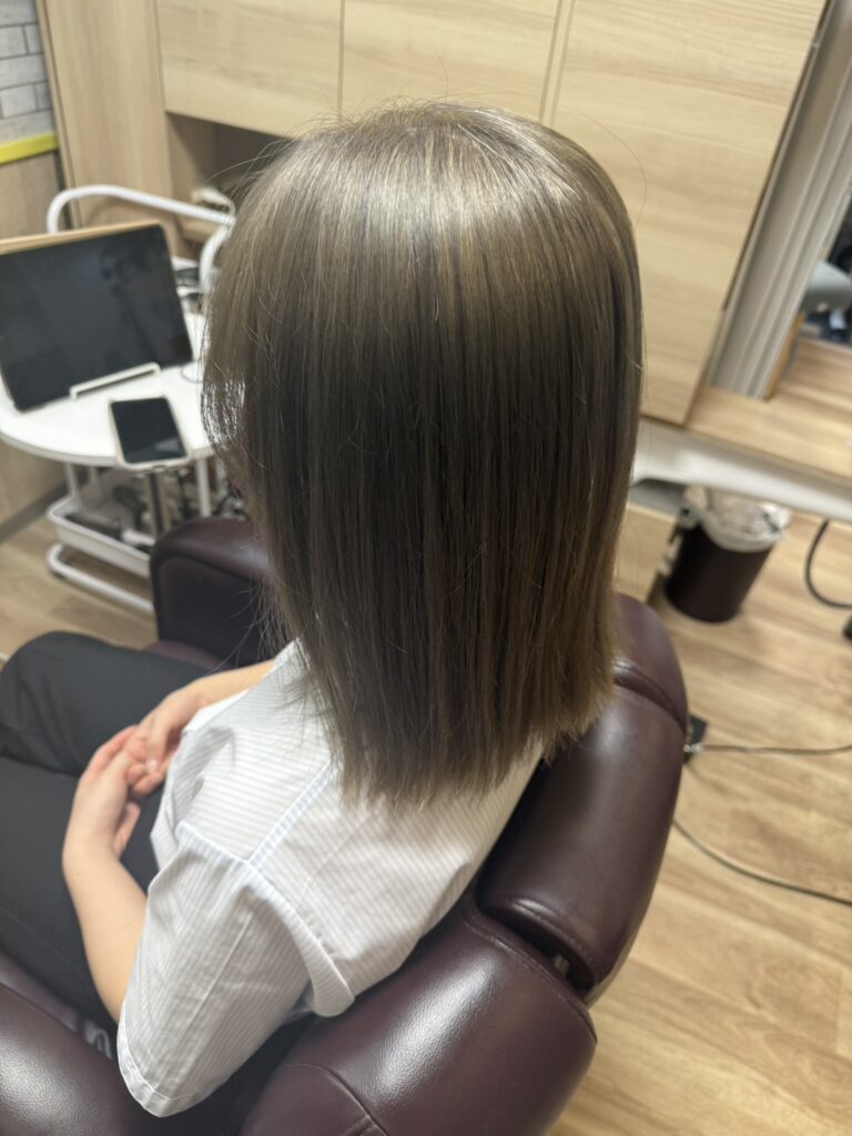 極ダメージレスブリーチカラーカット