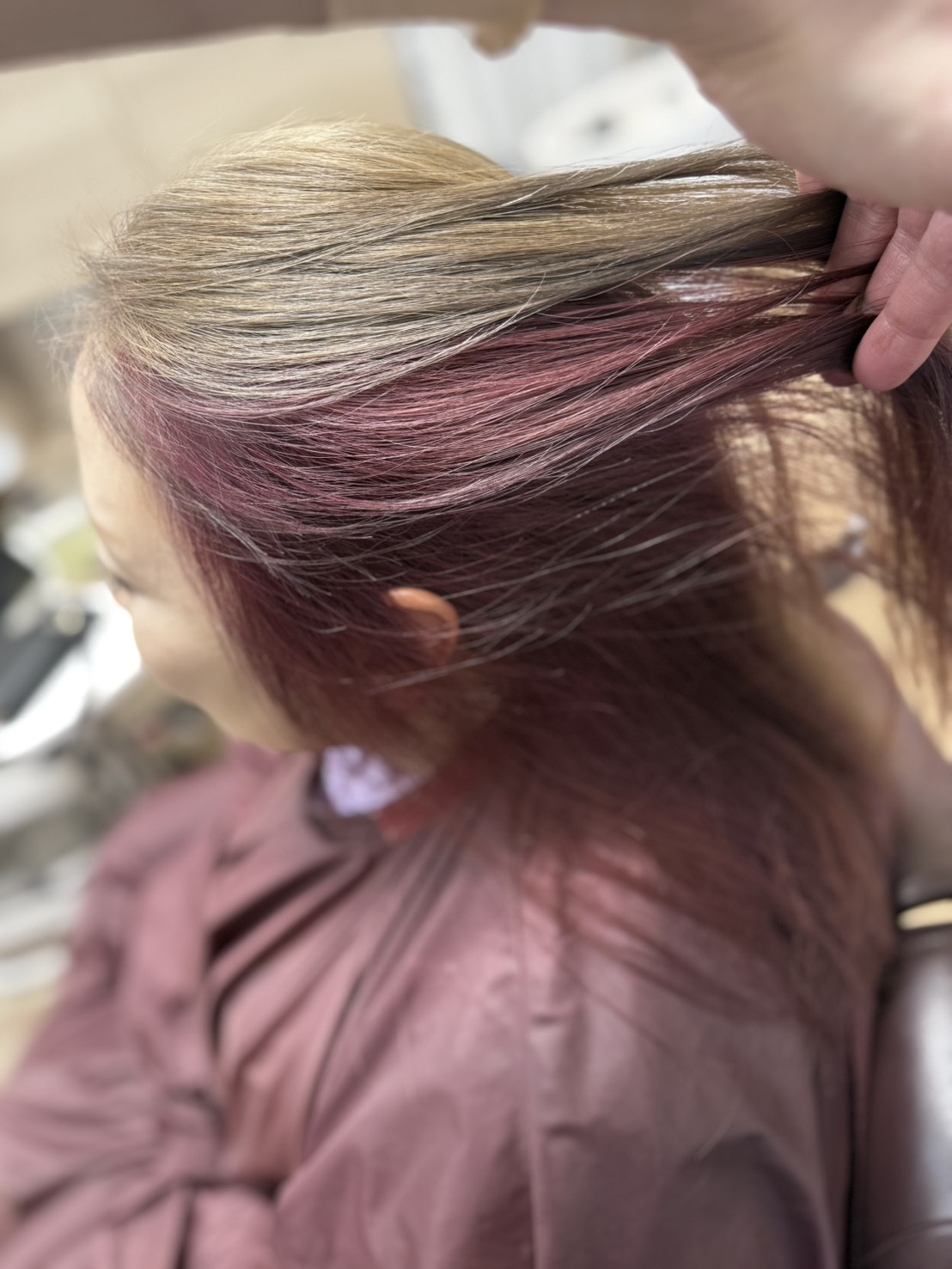 インナーブリーチカラーカット